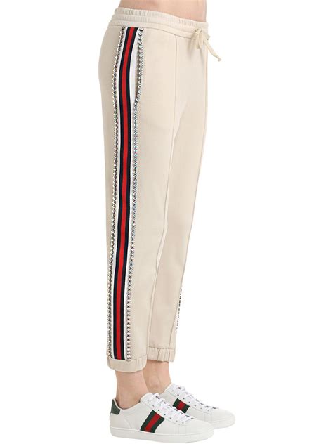 cheap gucci track pants|gucci track pants women's.